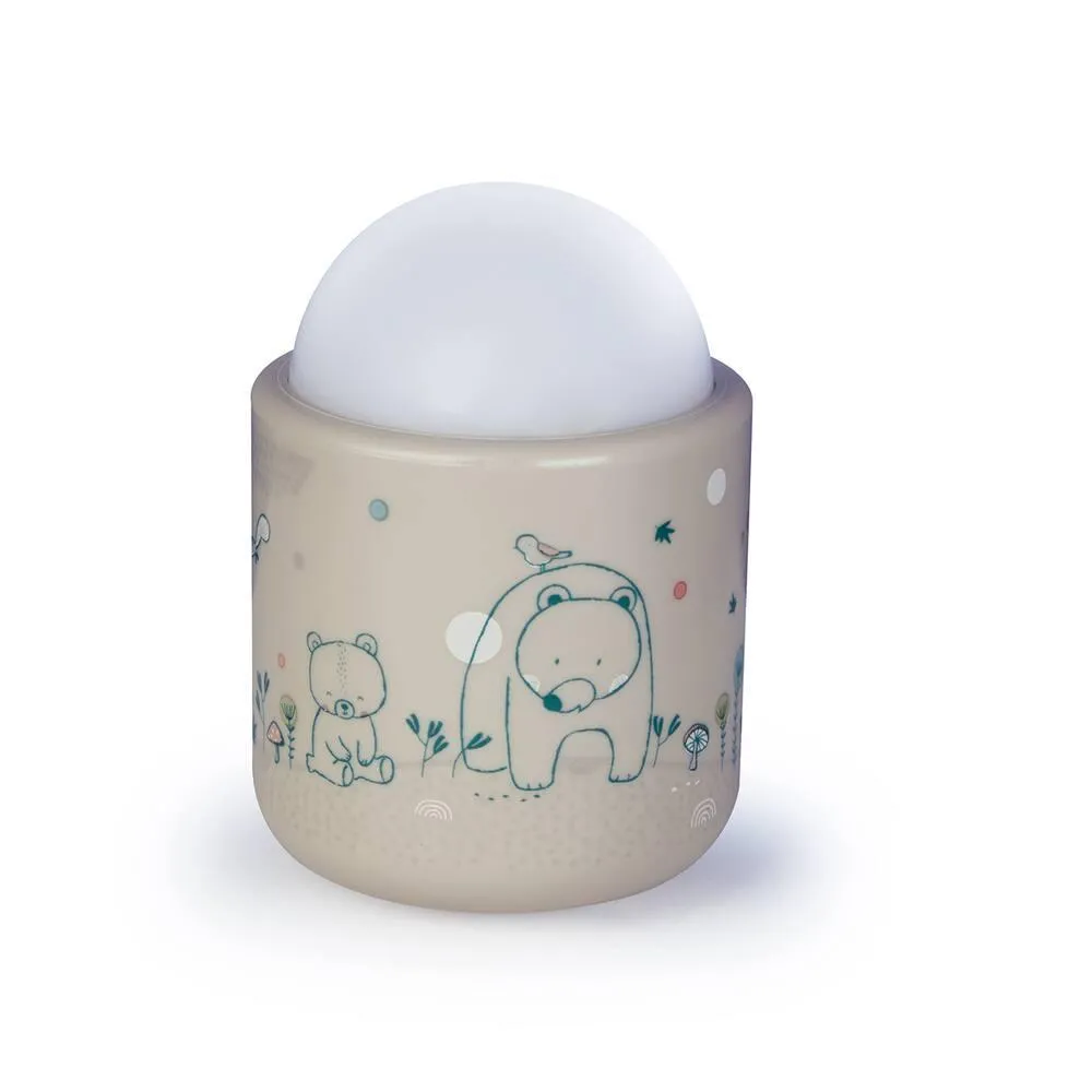 VEILLEUSE NOMADE BEIGE DANS LES BOIS