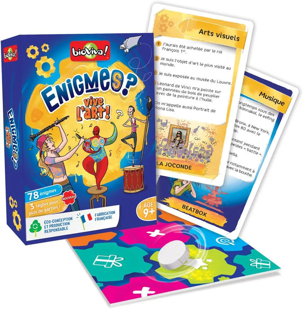 ENIGMES - VIVE L'ART