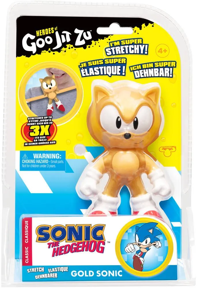 GOO JIT ZU - FIGURINE SONIC GOLD 13CM - SONIC