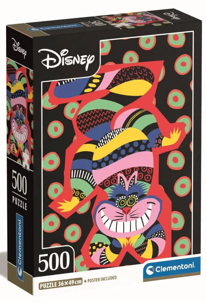 DISNEY - THE CHESHIRE CAT -PUZZLE COMPACT 500 PIECES