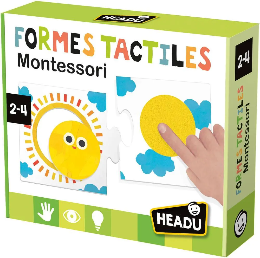 MONTESSORI -FORMES TACTILES