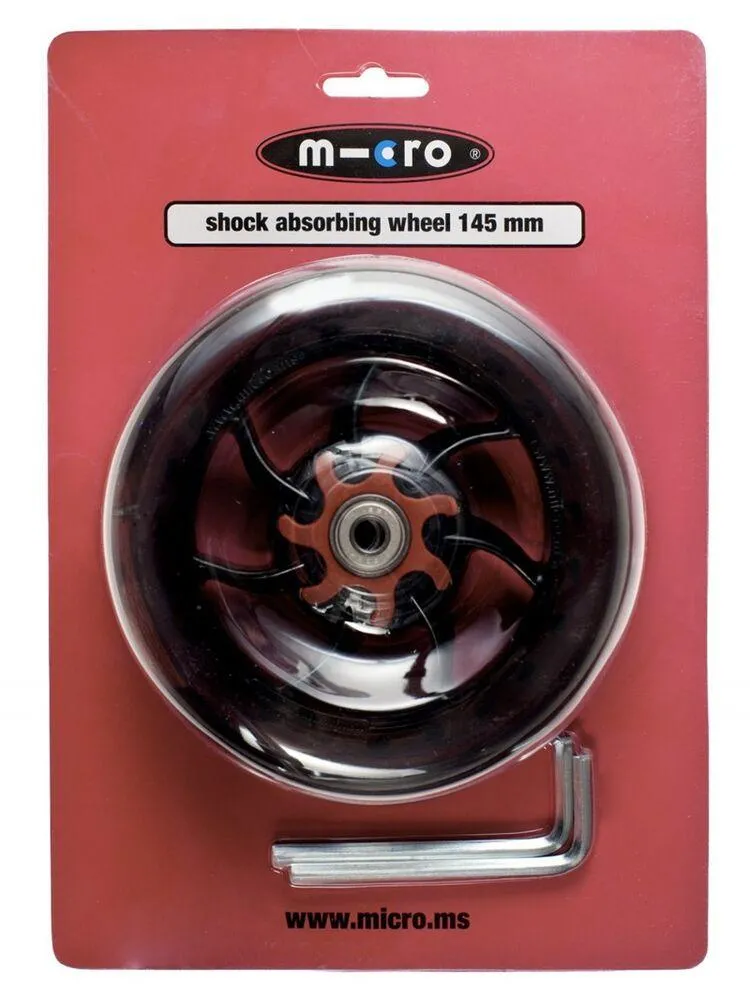 ROUE AV/AR POUR SPEED+ - 145MM AVEC ABSORBEUR DE CHOC