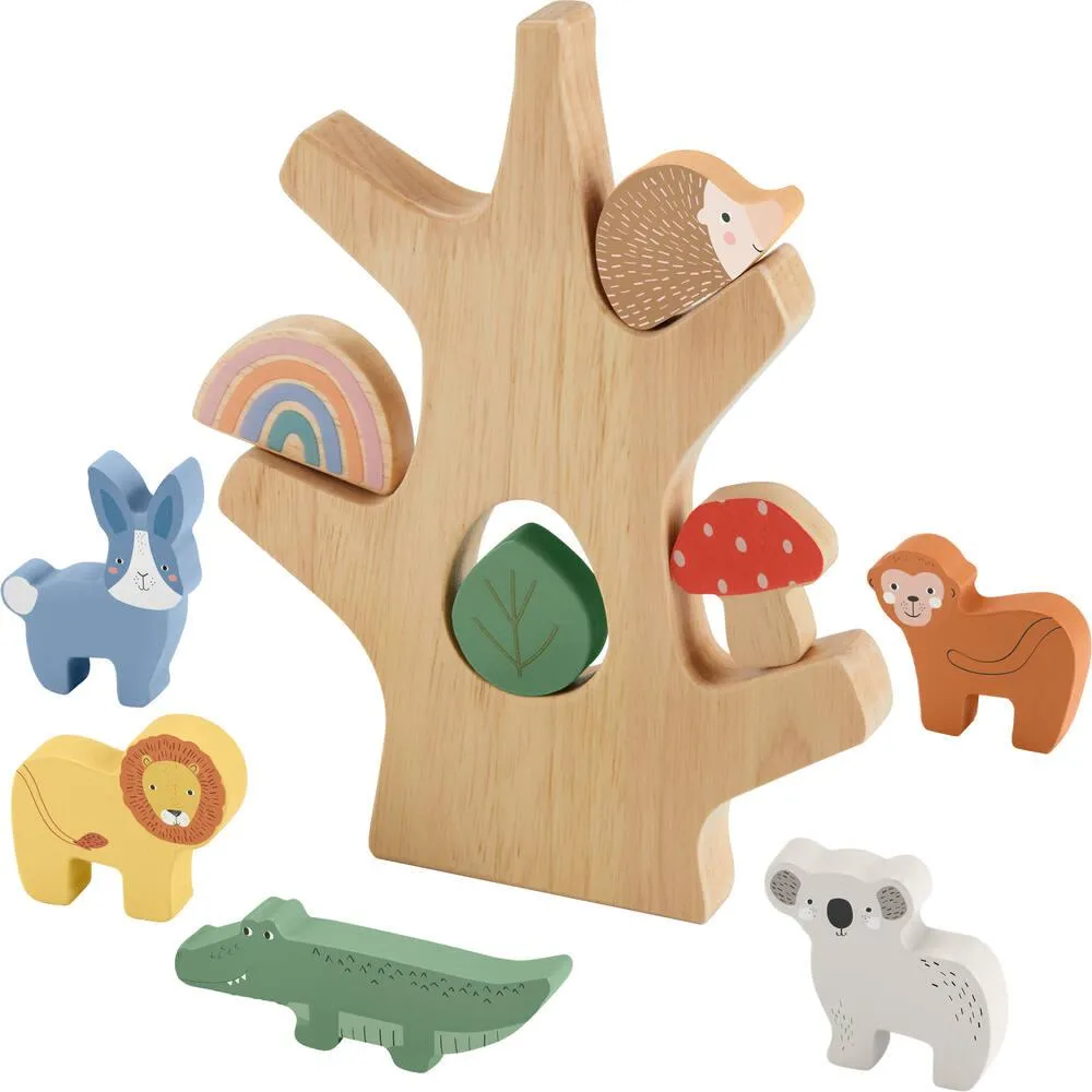 FISHER PRICE - WOODEN BALANCE TREE