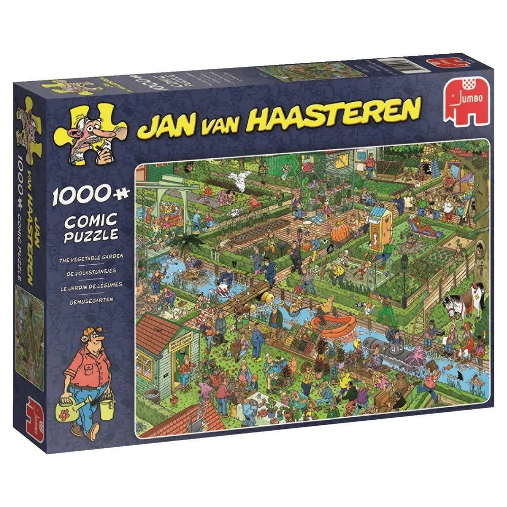 PUZZLE 1000 PIECES LE JARDIN DE LEGUMES JAN VAN HAASTEREN