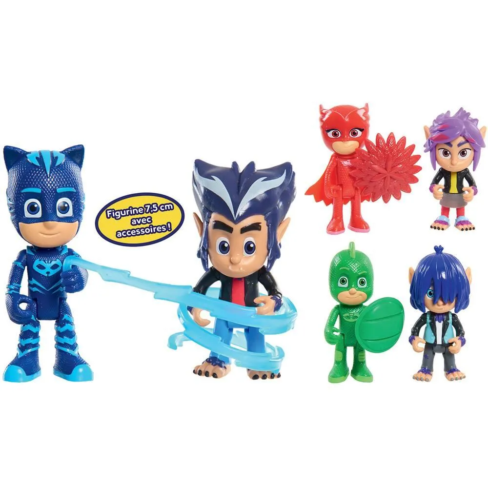 2 FIGURINES 7.5 CM PYJAMASQUES