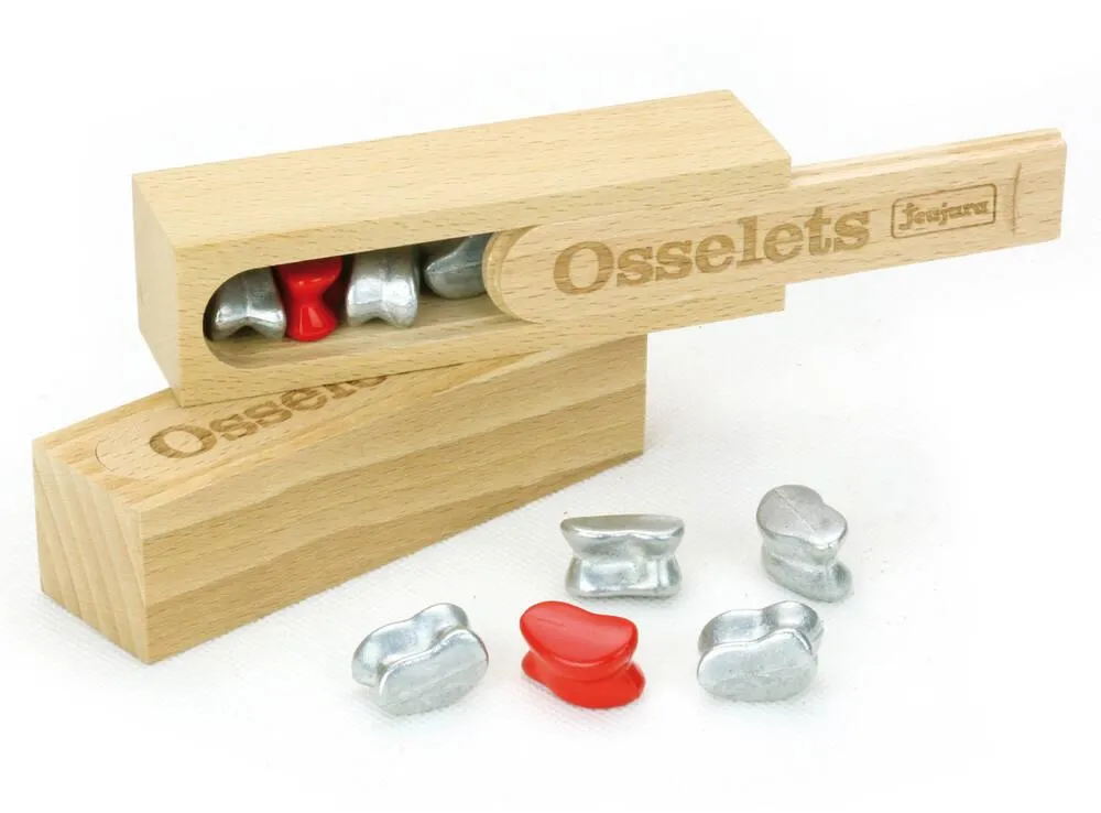 COFFRET EN BOIS - OSSELETS