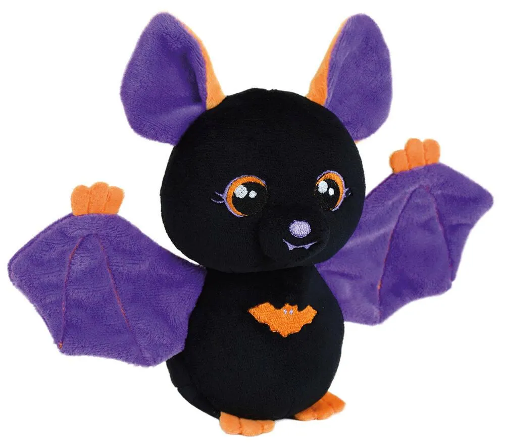 HALLOWEEN CHAUVE-SOURIS SONORE PELUCHE 18CM