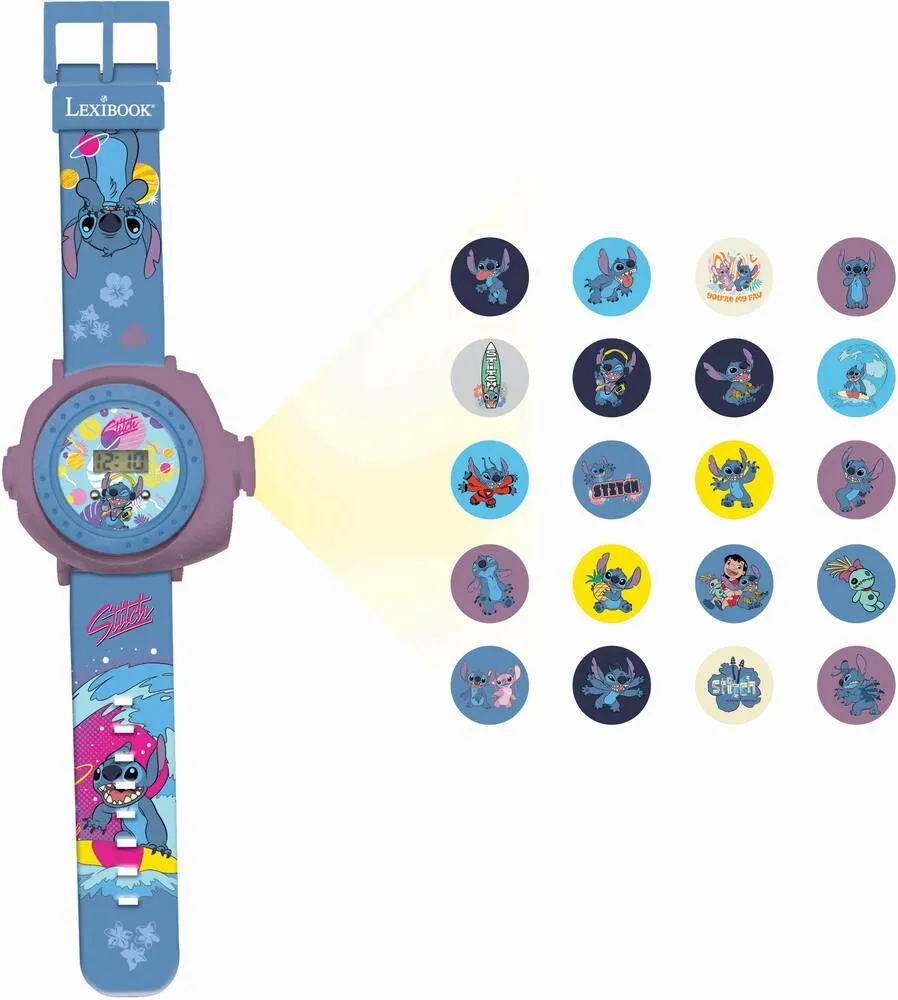DISNEY STITCH - MONTRE AVEC PROJECTIONS