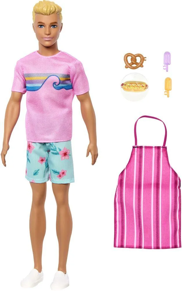 BARBIE®- POUPEE KEN DETECTIVE A LA PLAGE