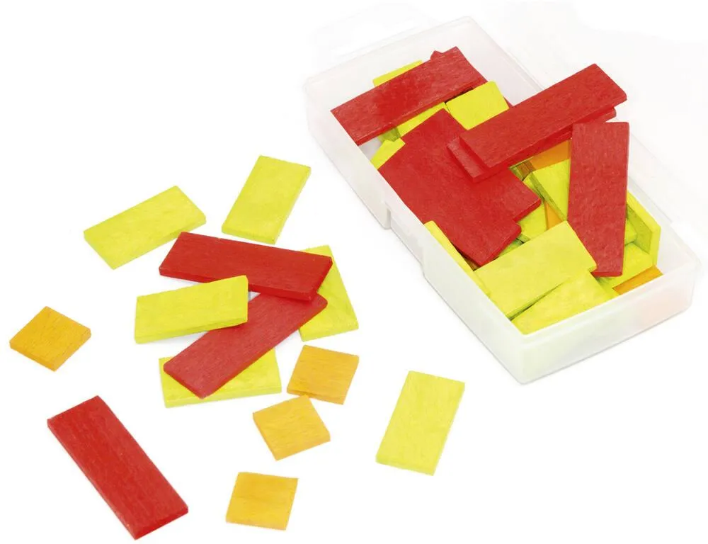 BOITE 50 JETONS EN BOIS