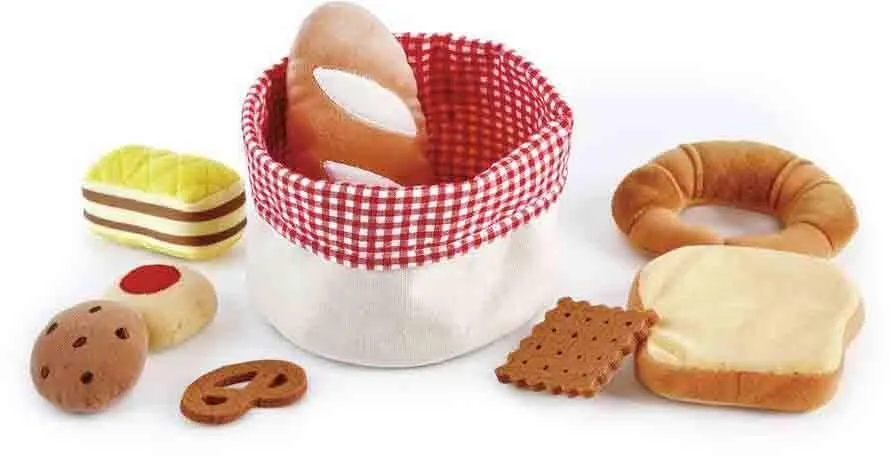 PANIER DE VIENNOISERIES EN TISSU