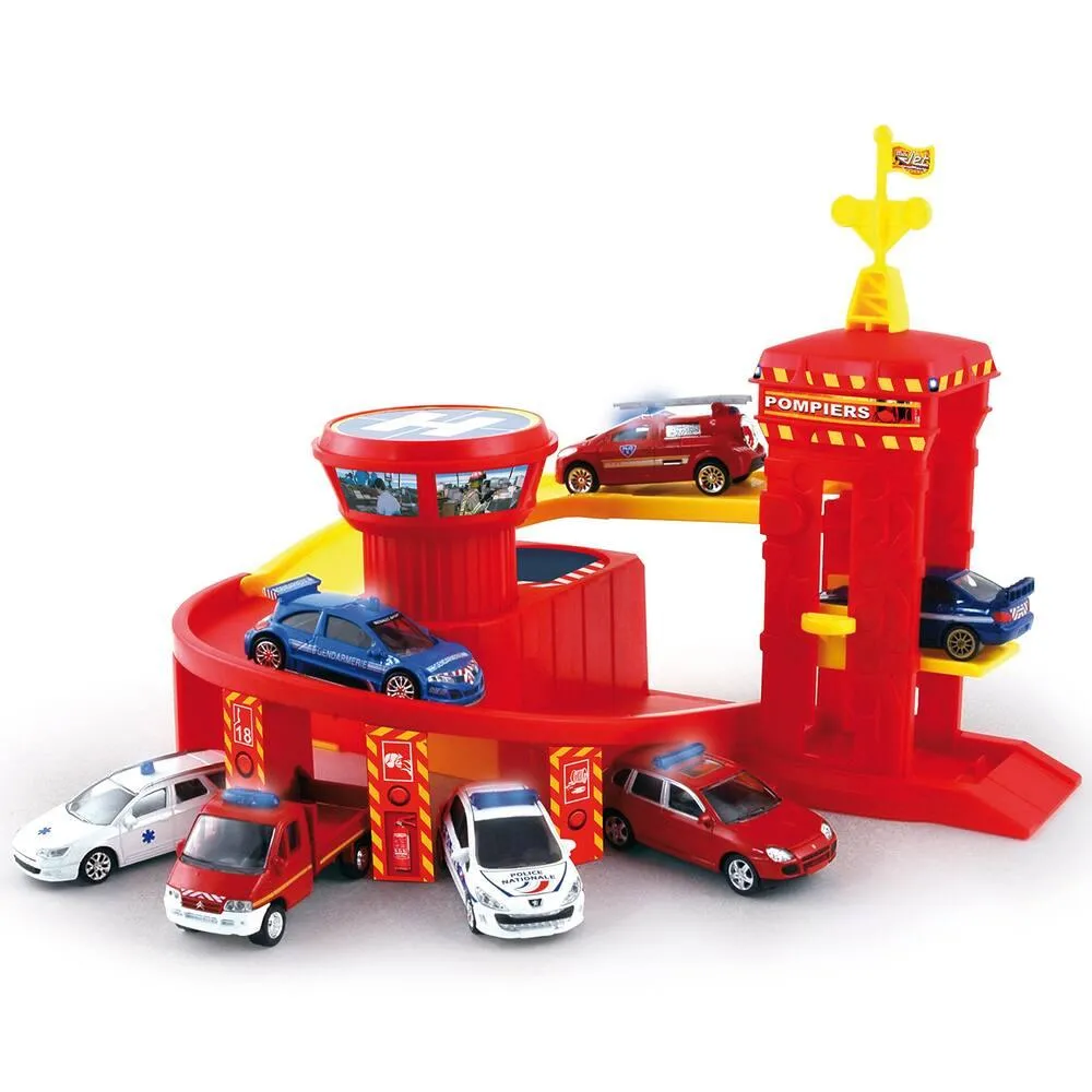 SAFETY CENTER EMERGENCY + 1 VEHICULE 1/64