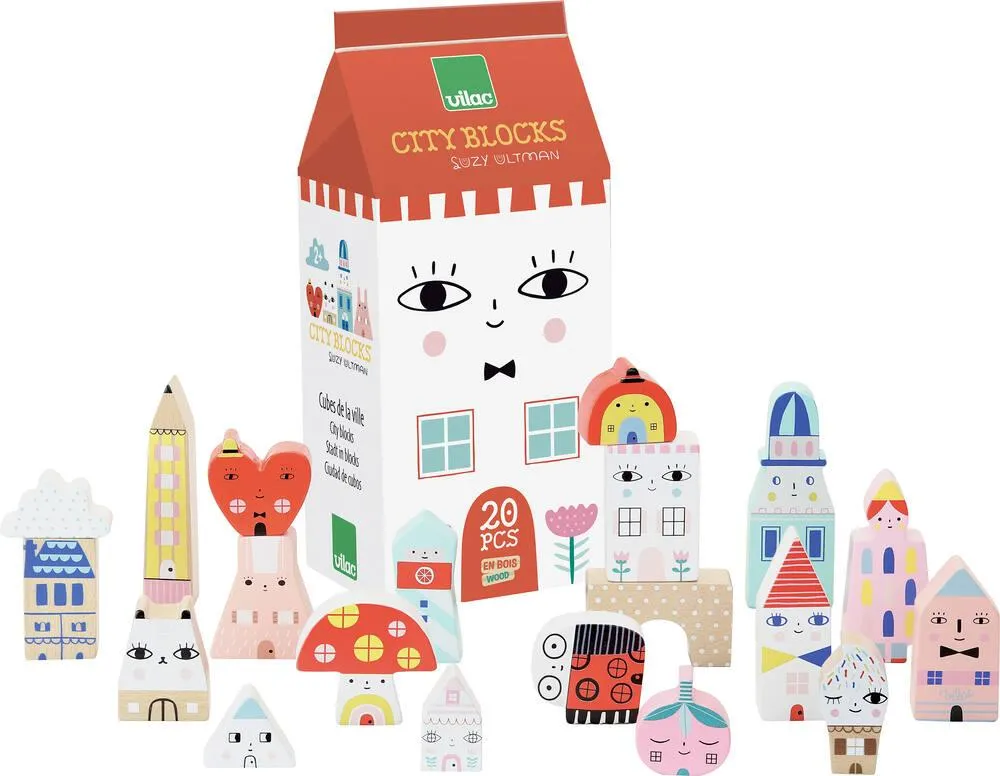 TINY CITY EN BOIS - SUZY ULTMAN