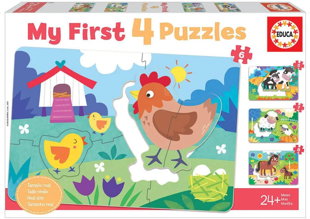 MES PREMIERS PUZZLES PROGRESSIFS - MAMANS ET BÉBÉS