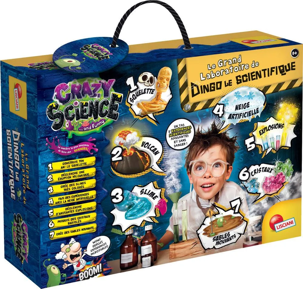 CRAZY SCIENCE - LE GRAND LABORATOIRE DE DINGO LE SCIENTIFIQUE