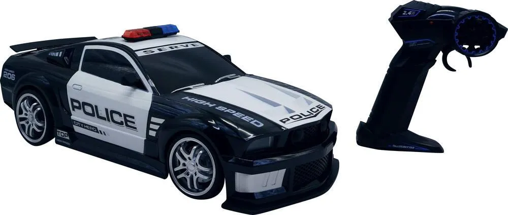 VOITURE DE POLICE RADIOCOMMANDEE 1:12