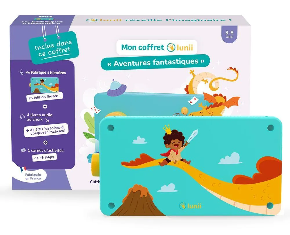 LUNII - LA FABRIQUE A HISTOIRES - COFFRET AVENTURES FANTASTIQUES