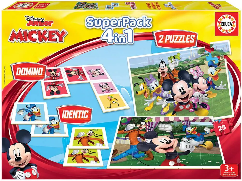 EDUCA® SUPERPACK MICKEY ET SES AMIS