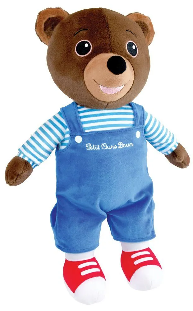 PETIT OURS BRUN PELUCHE 45 CM