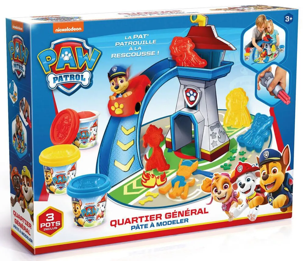 PAT PATROUILLE COFFRET QUARTIER GENERAL
