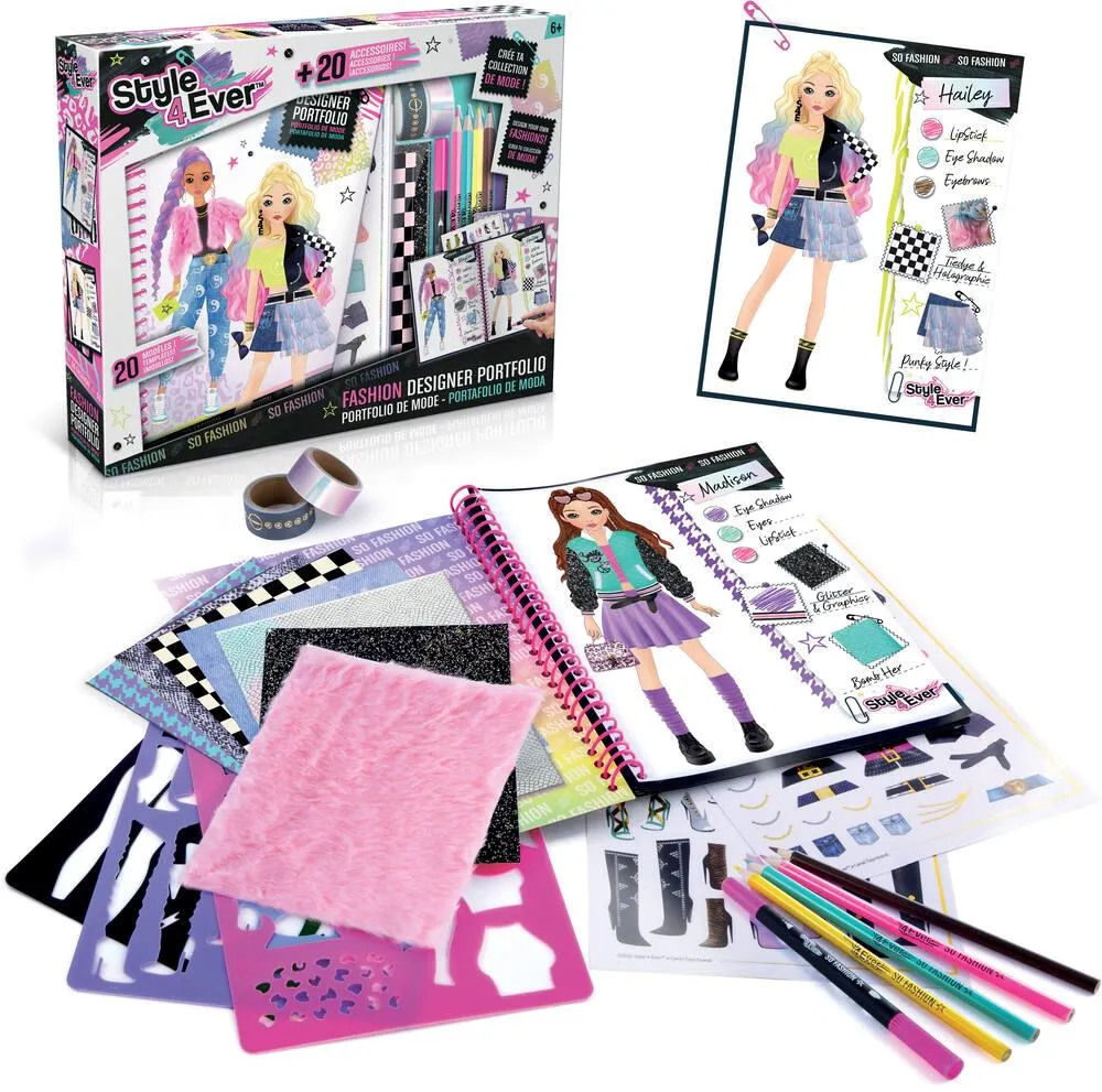 STYLE 4 EVER- FASHION DESIGNER PORTFOLIO TEENS