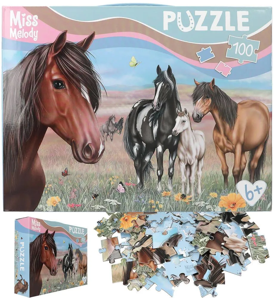 MISS MELODY   PUZZLE 100 PIECES