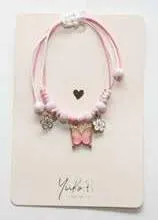 BRACELET CORDON EN FORME DE PAPILLON