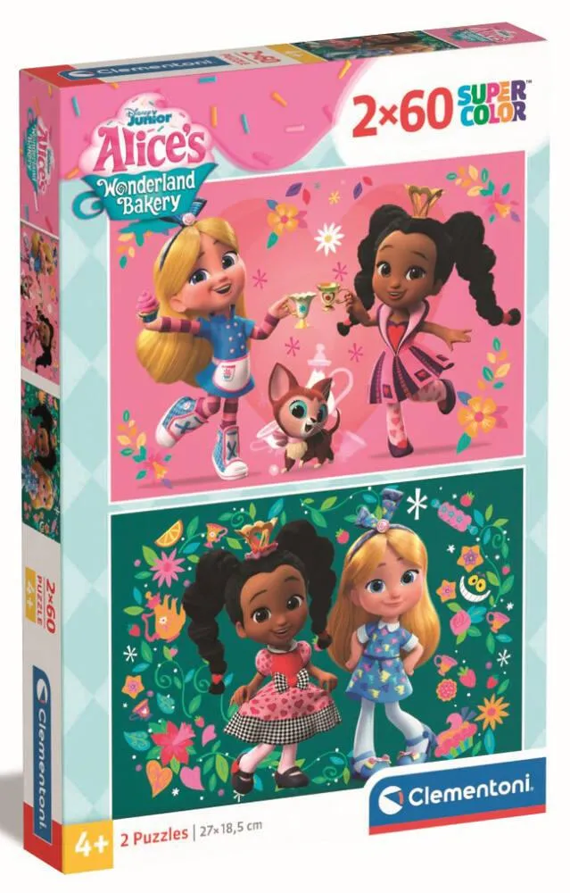 ALICE - PUZZLE 2X60 PIECES