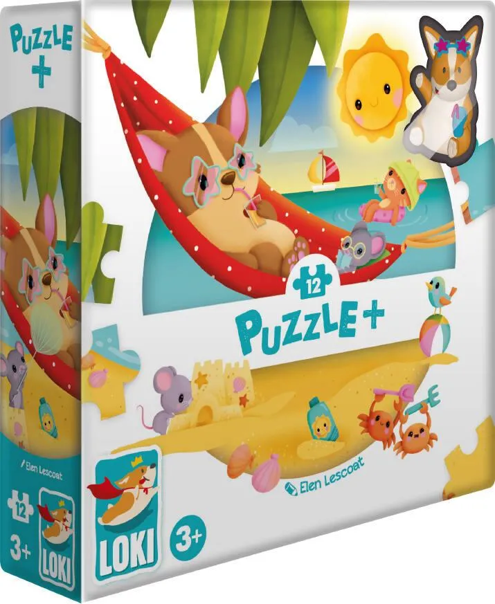LOKI - PUZZLE ET LOKI A LA PLAGE