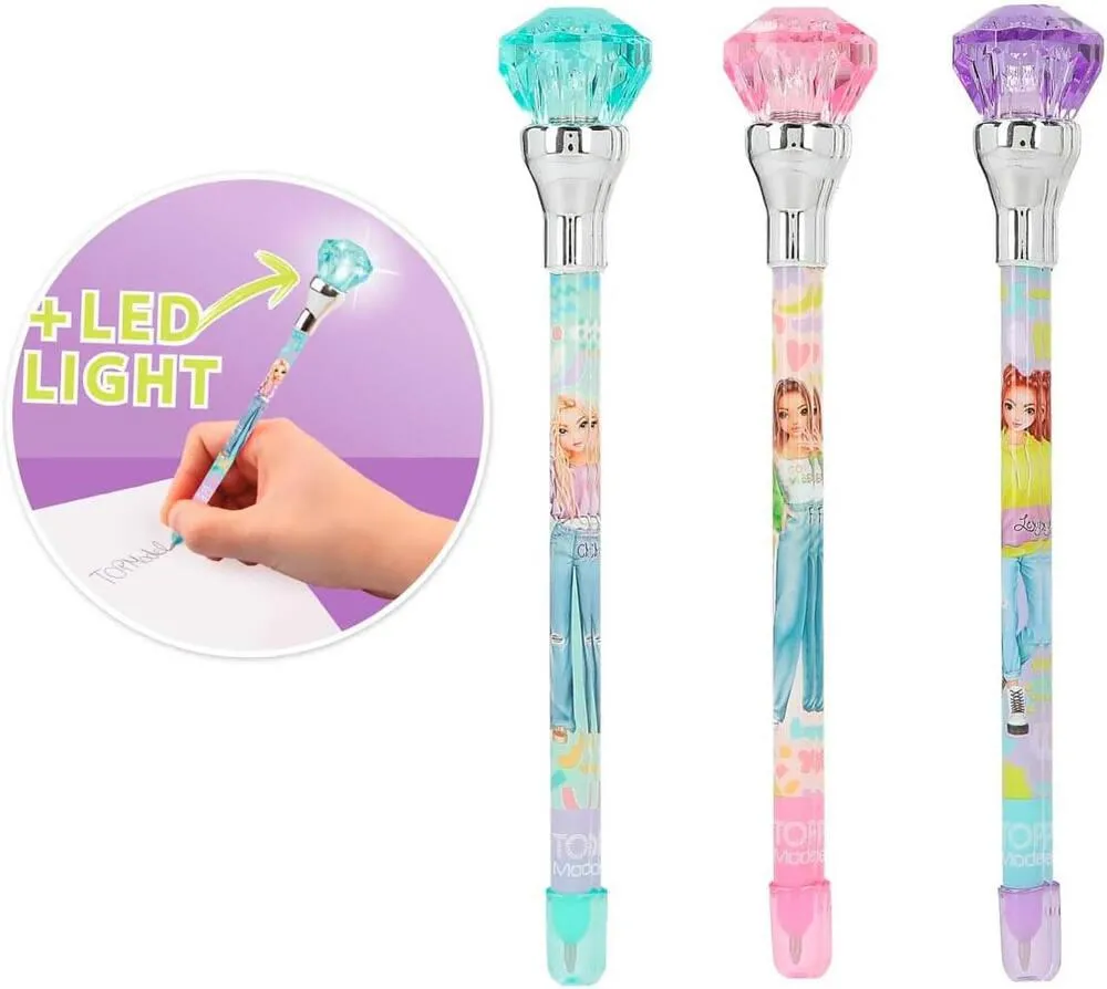 TOPMODEL STYLO A BILLE LUMINEUX