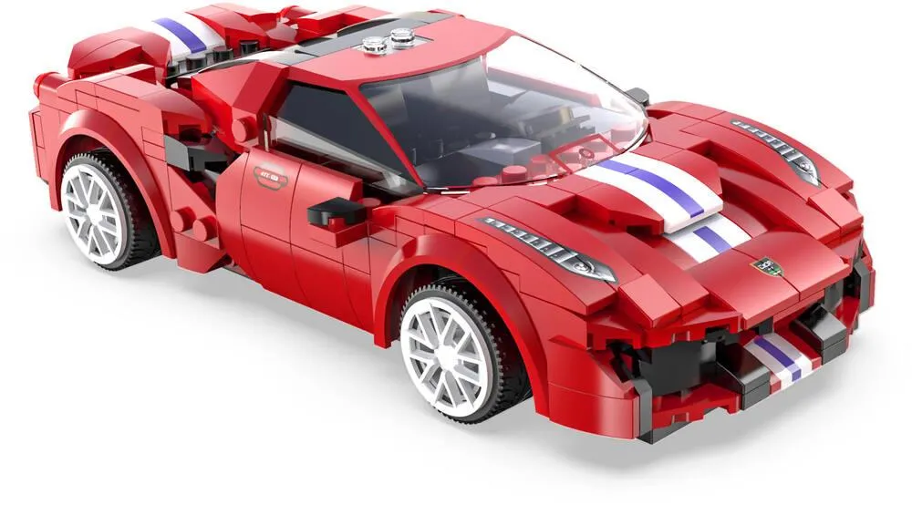 VOITURE DE COURSE A CONSTRUIRE RADIOCOMMANDEE 1: 20