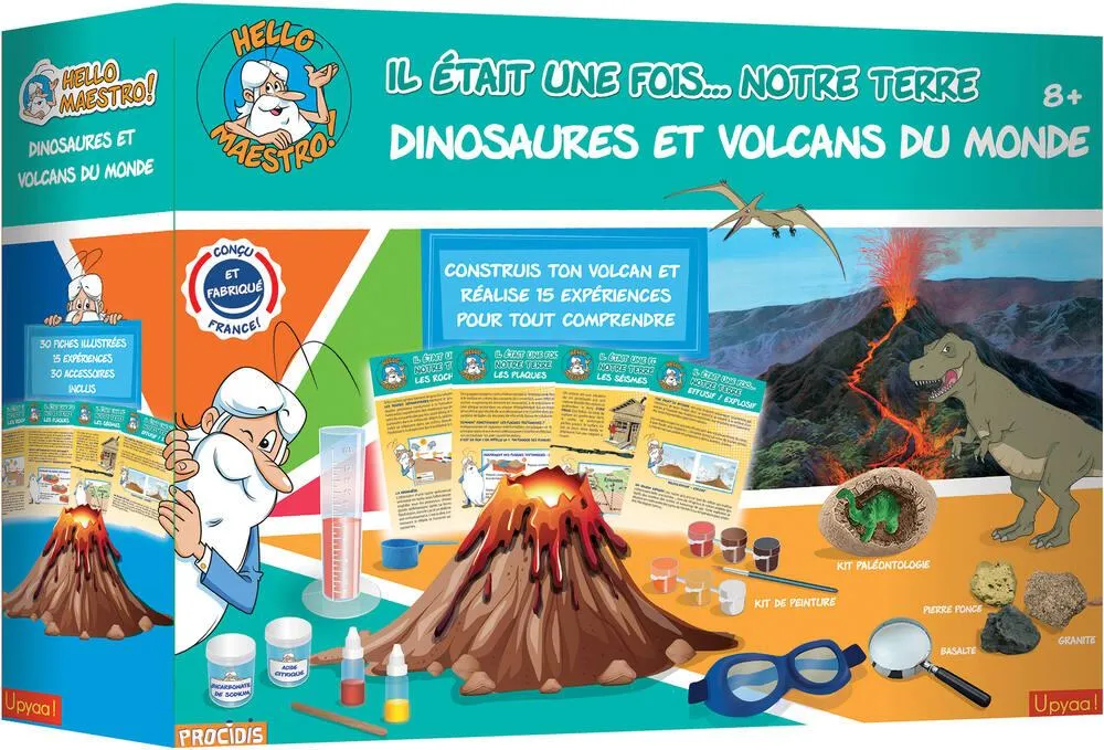HELLO MAESTRO - IL ETAIT UNE FOIS... NOTRE TERRE - DINOSAURES ET VOLCANS