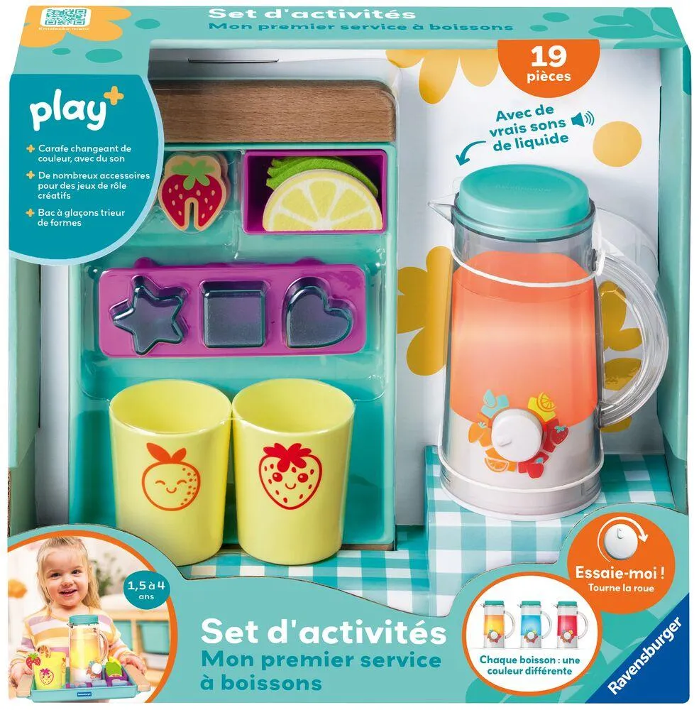 PLAY+ SET D'ACTIVITES : MON PREMIER SERVICE A BOISSONS
