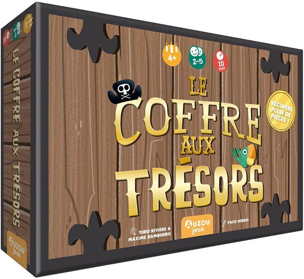 P'TITS JEUX - LE COFFRE AUX TRESORS