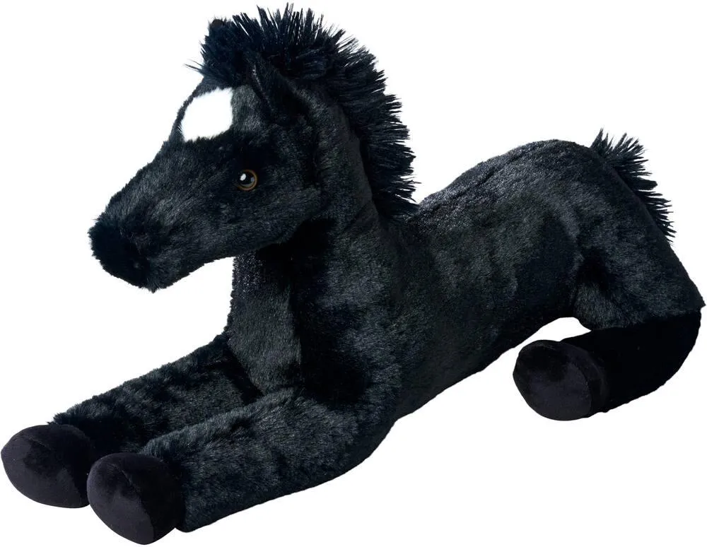 PELUCHE CHEVAL COUCHE 60 CM