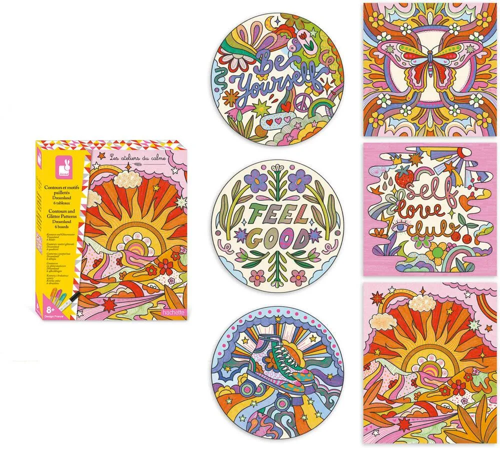 CONTOURS MOTIFS PAILLETES DREAM