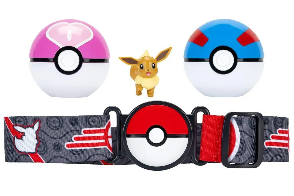 POKEMON -CEINTURE  FIGURINE EVOLI 5 CM