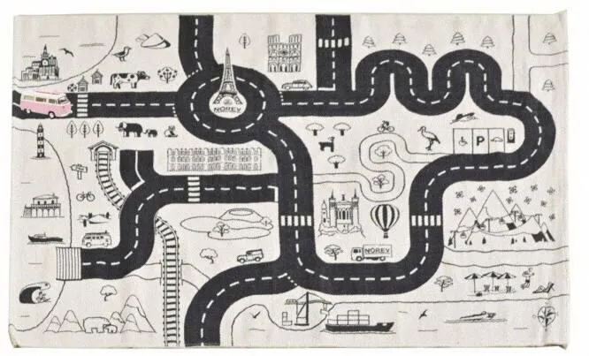 TAPIS DE JEU ROUTES DE FRANCE