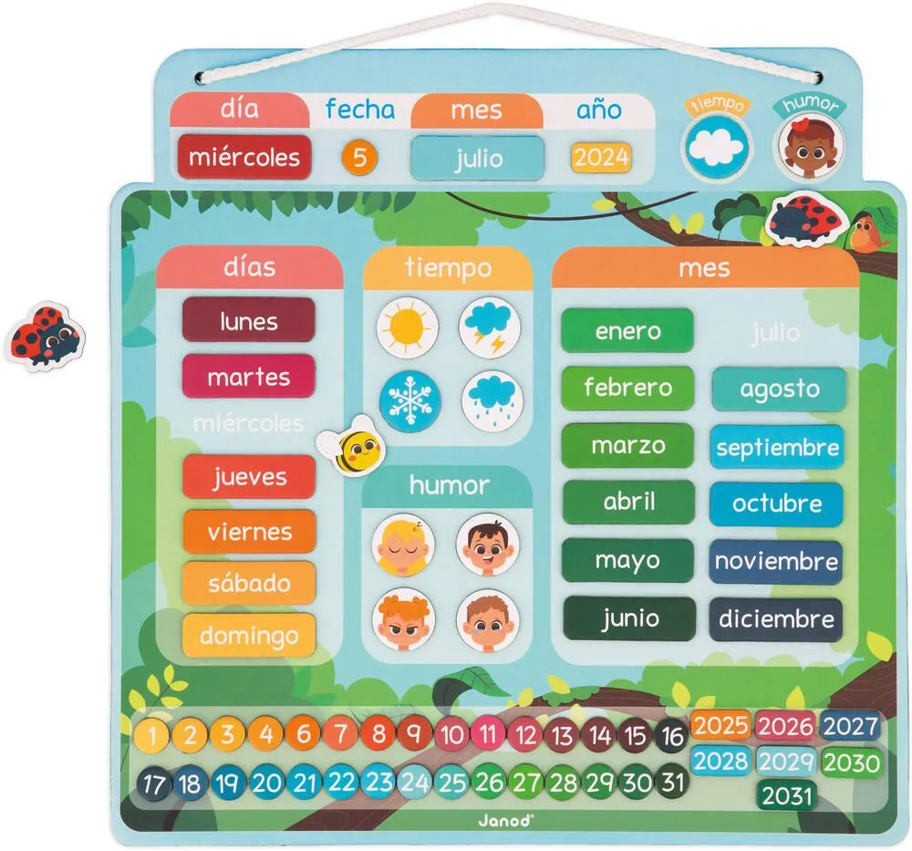 CALENDRIER MAGNETIQUE ES