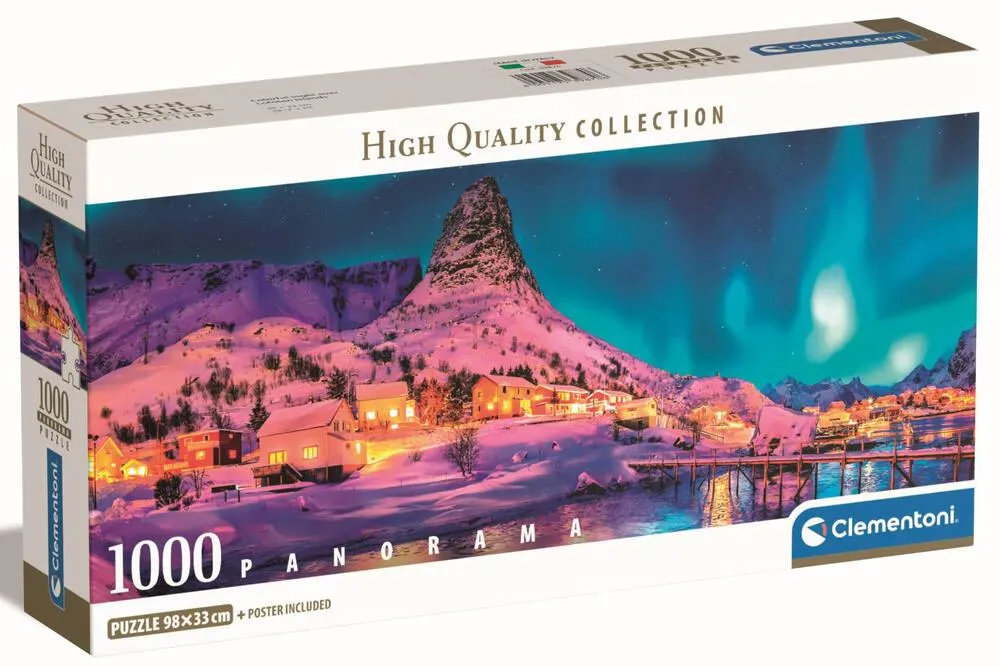 PUZZLE COMPACT 1000 PIECES PANORAMA - LOFOTEN ISLANDS
