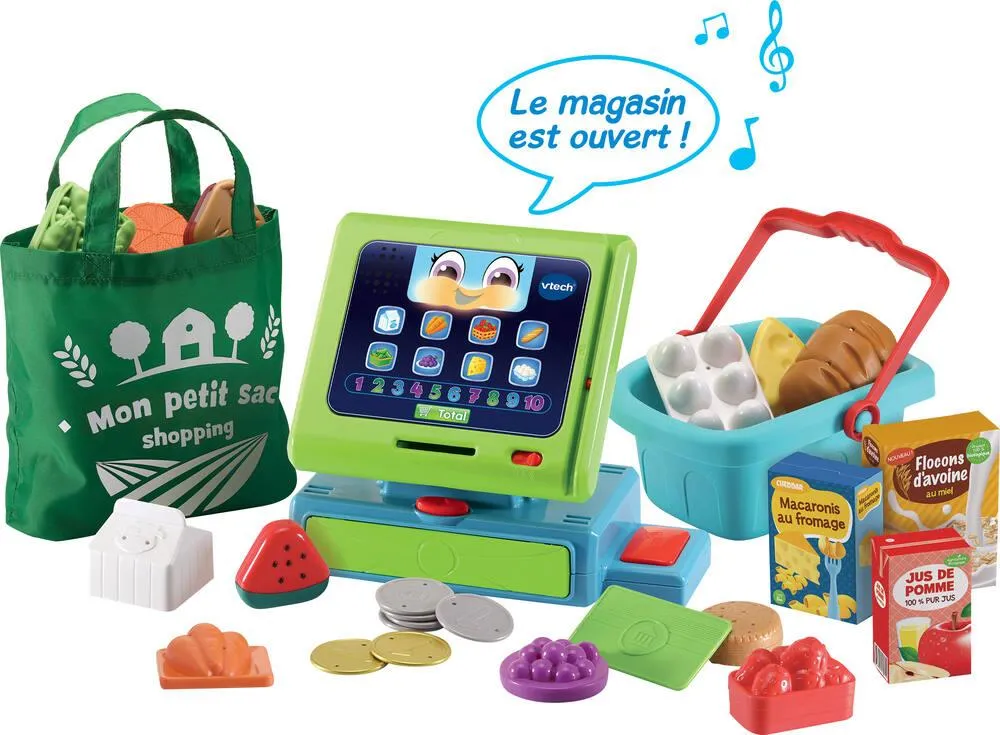 CAISSE ENREGISTREUSE INTERACTIVE MAXI SHOPPING