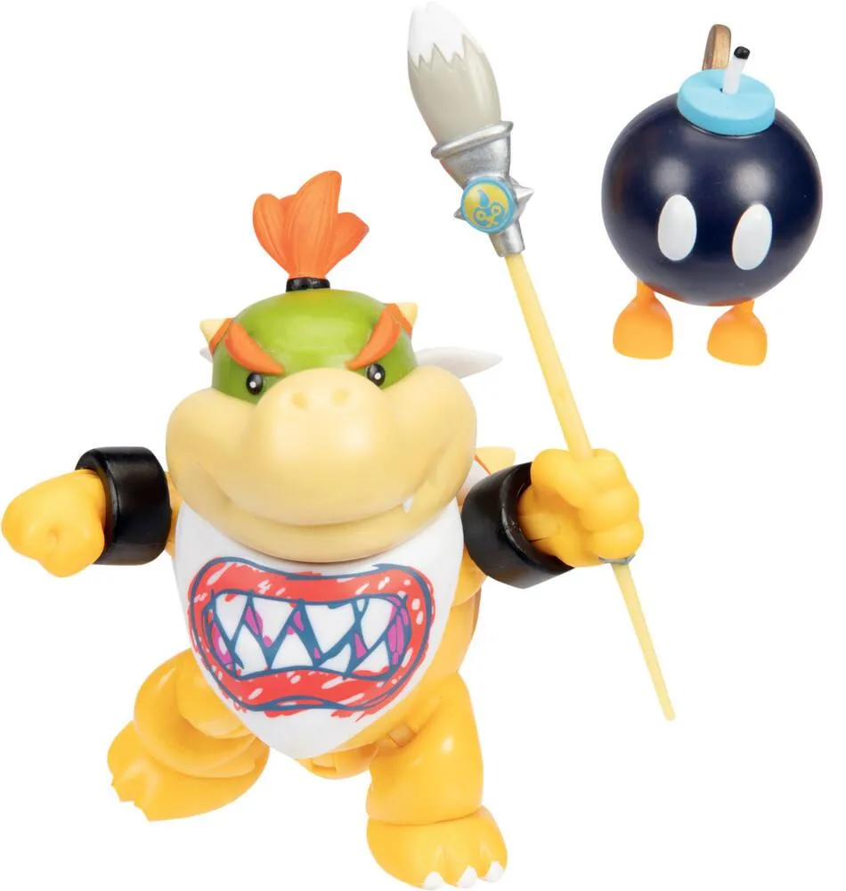 NITENDO SUPER MARIO - SET FIGURINE BOWSER JR 10 CM