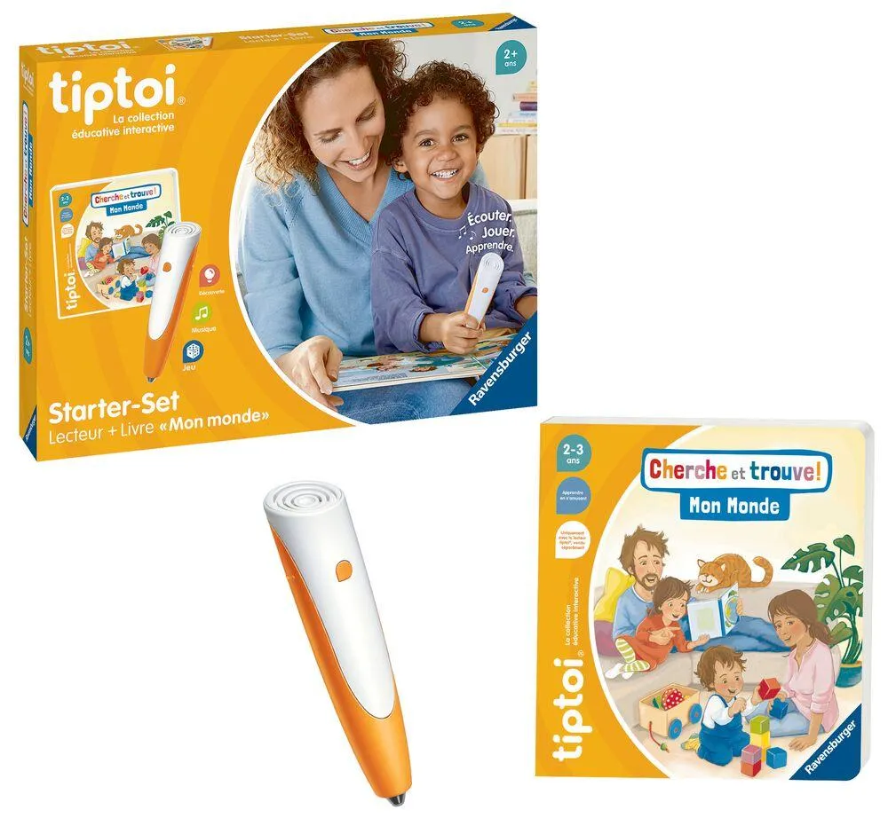 TIPTOI® STARTER SET - CHERCHE ET TROUVE - MON MONDE