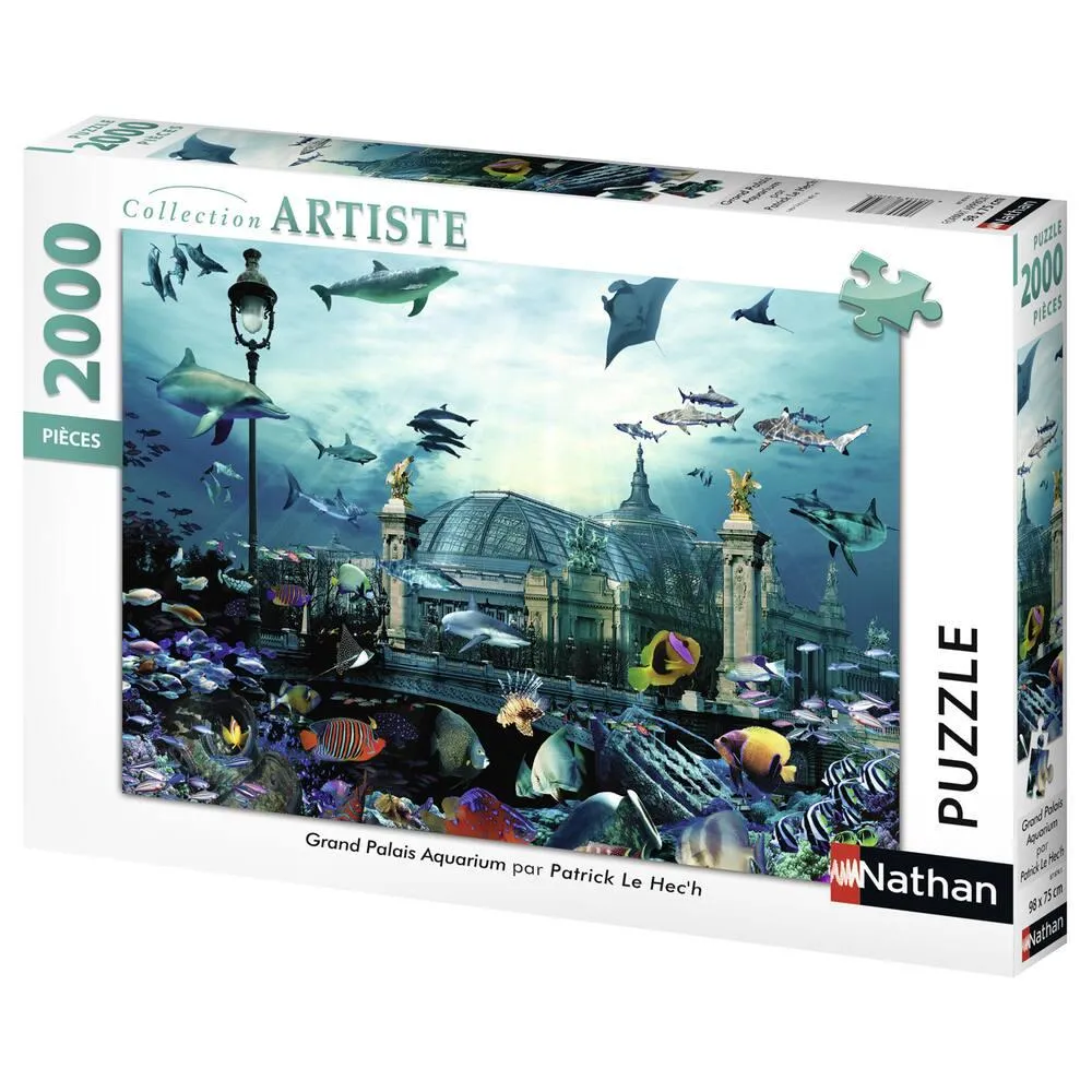 PUZZLE 2000 PIECES GRAND PALAIS AQUARIUM