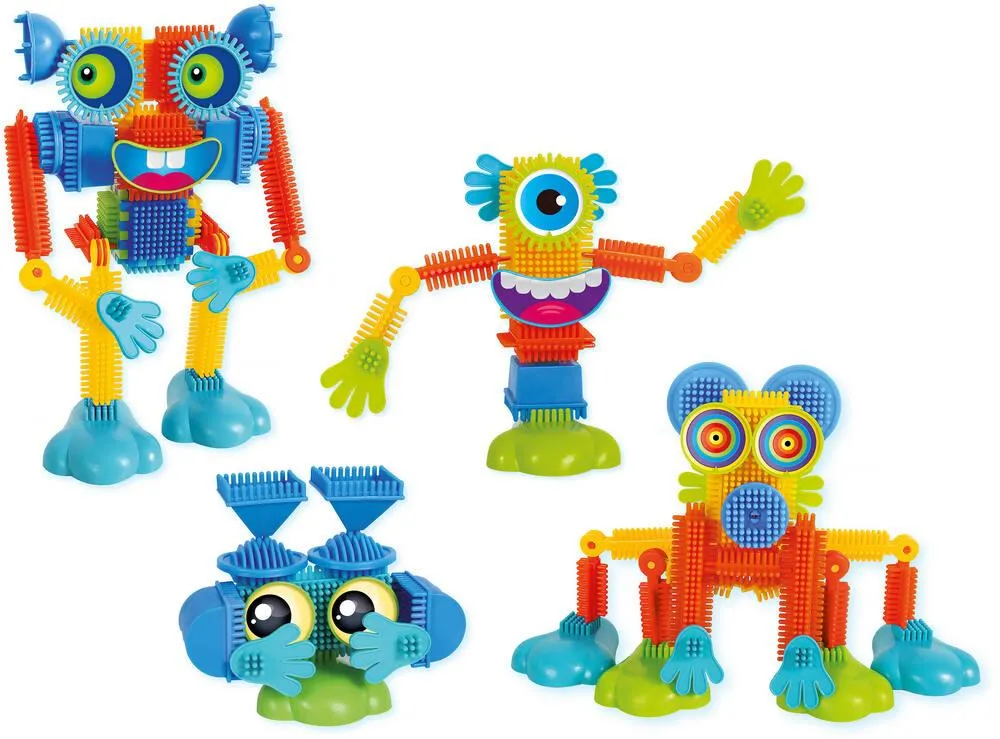 COFFRET 60 PIECES A ASSEMBLER - LE P'TIT MONSTRE