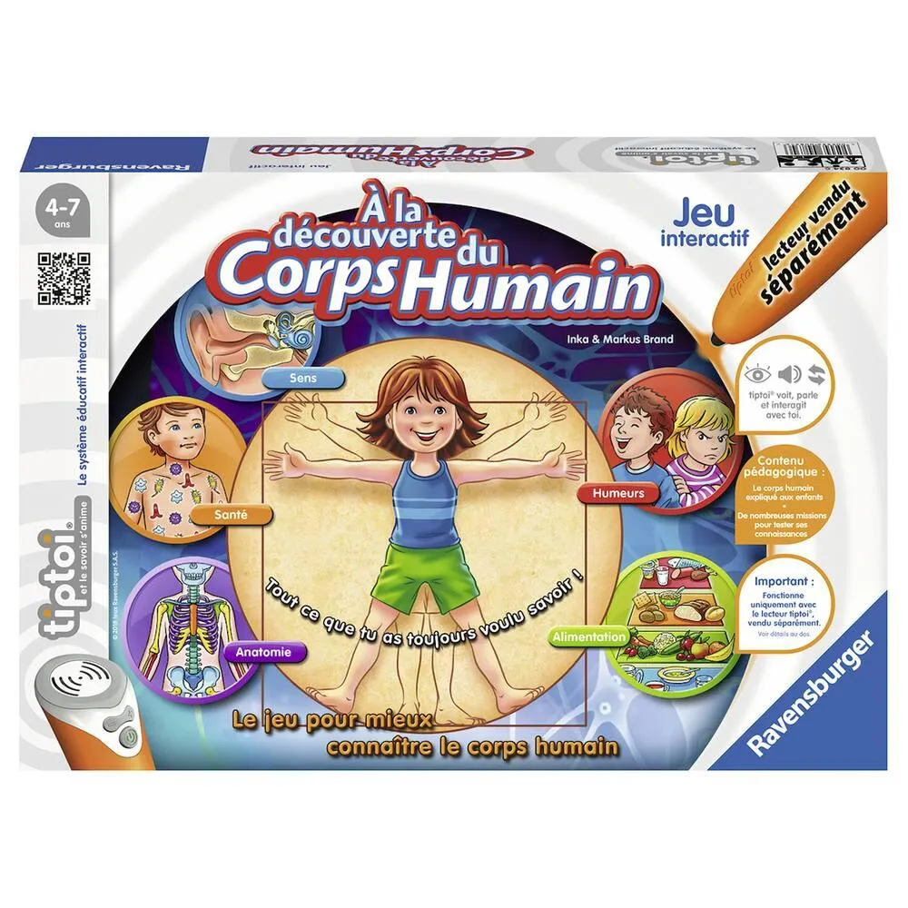 A LA DECOUVERTE DU CORPS HUMAIN - TIPTOI