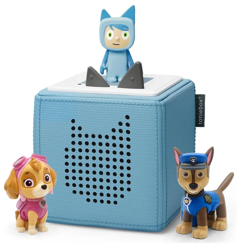 TONIES®S®S®BOX - LA PAT'PATROUILLE - MA BOITE A HISTOIRES ET MUSIQUES CONTEUSE - COFFRET BLEU CIEL