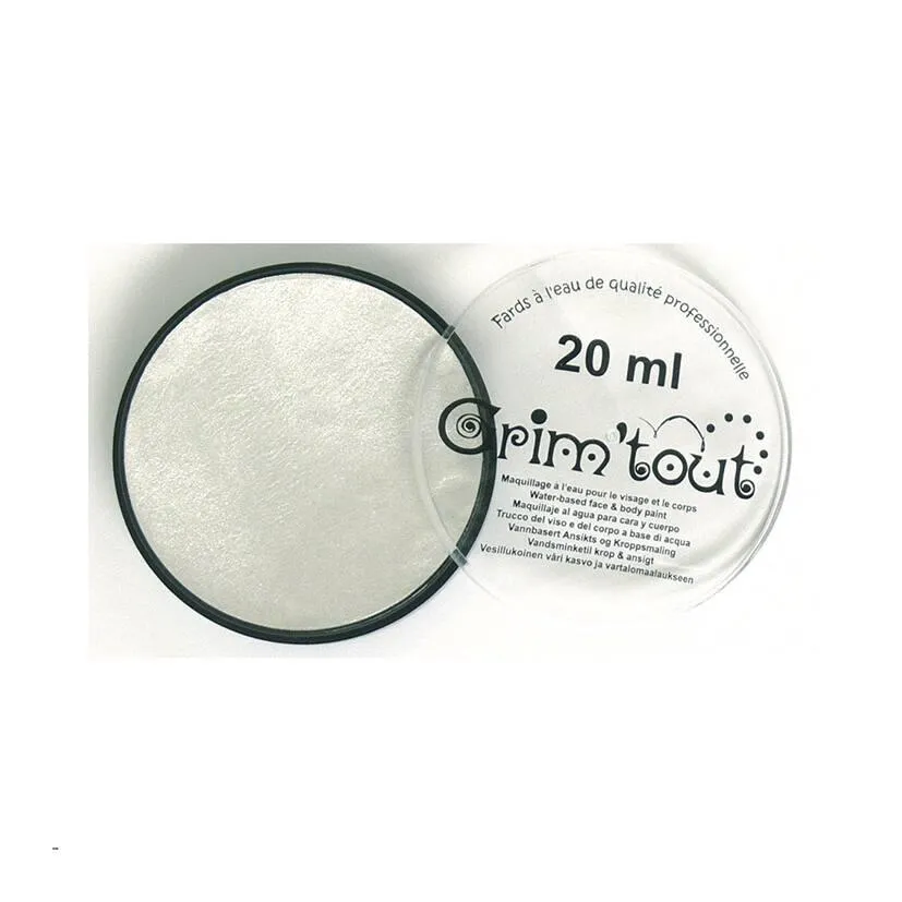 MAQUILLAGE GRIM'TOUT GALET 20 ML - BLANC NACRE