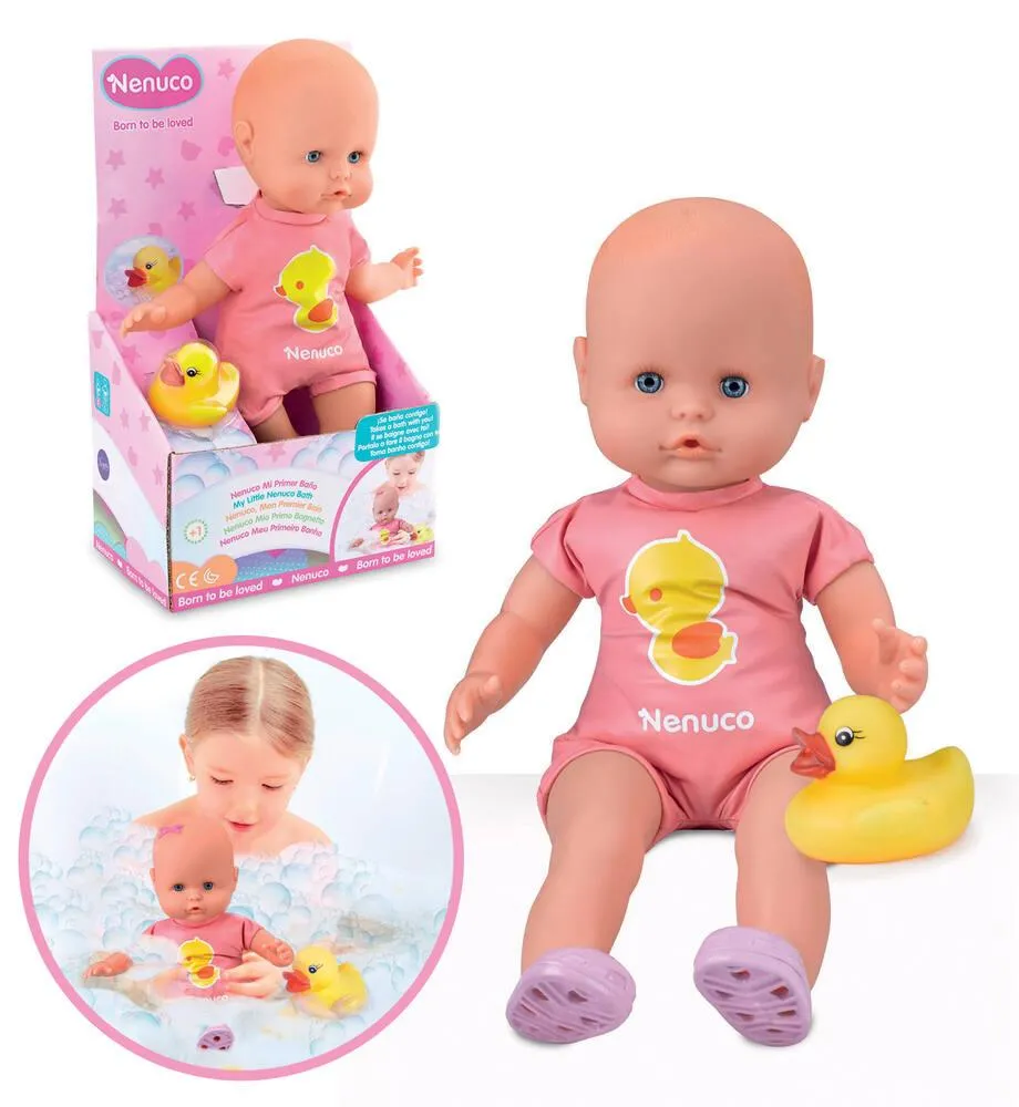 NENUCO POUPON  MON PREMIER BAIN 35 CM