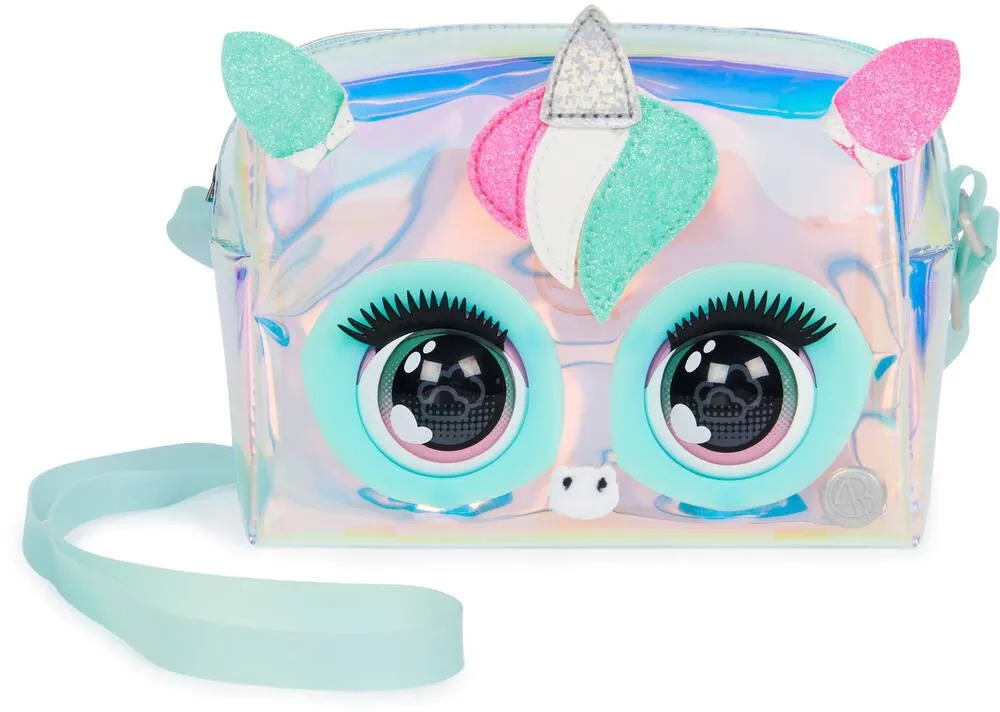 PURSE PETS HOLOGRAPHIQUE LICORNE